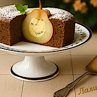 Čokoladni kolač sa kruškama i sirom - 86